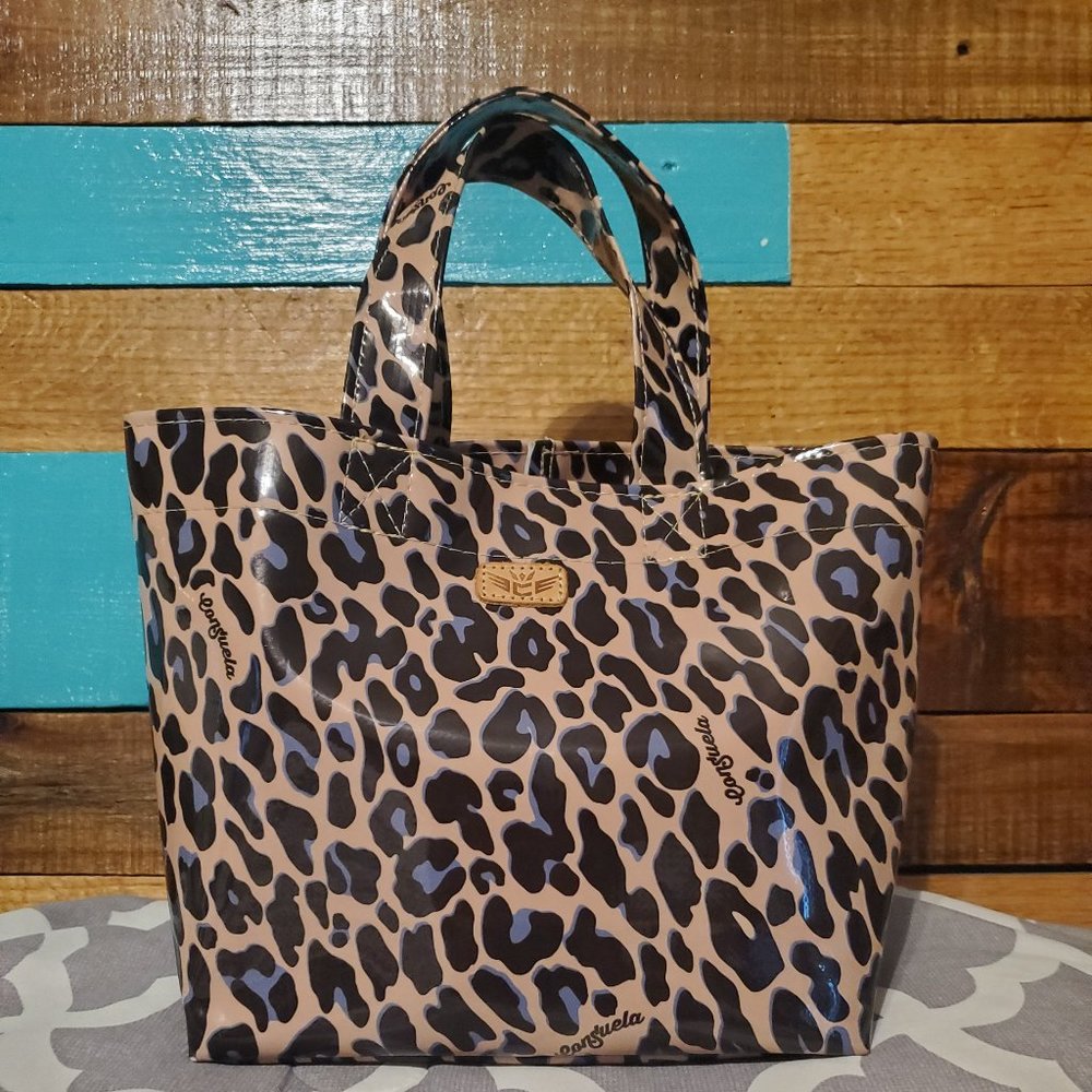Consuela blue jag mini bag